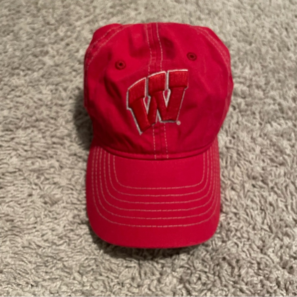 Zephyrs Wisconsin Madison baseball hat red